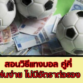 วิธี แทงบอลผ่านเว็บ